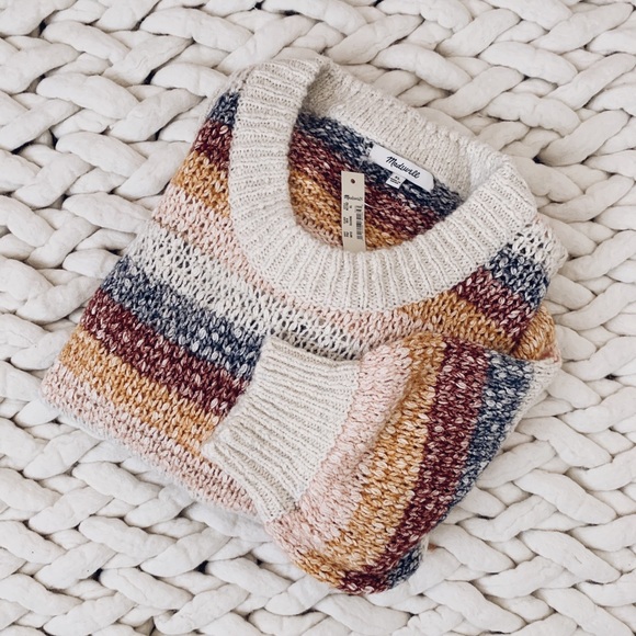madewell baez pullover sweater
